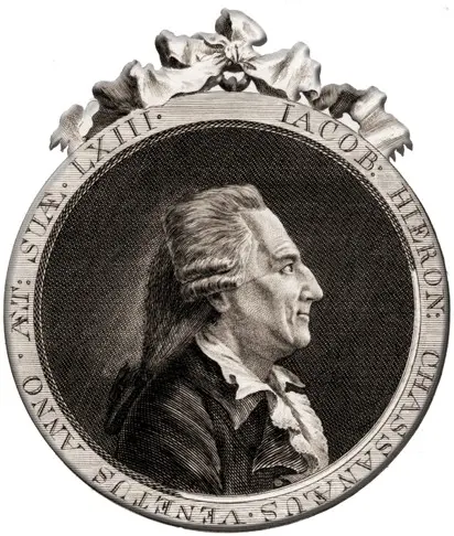 Portrait of giacomo casanova