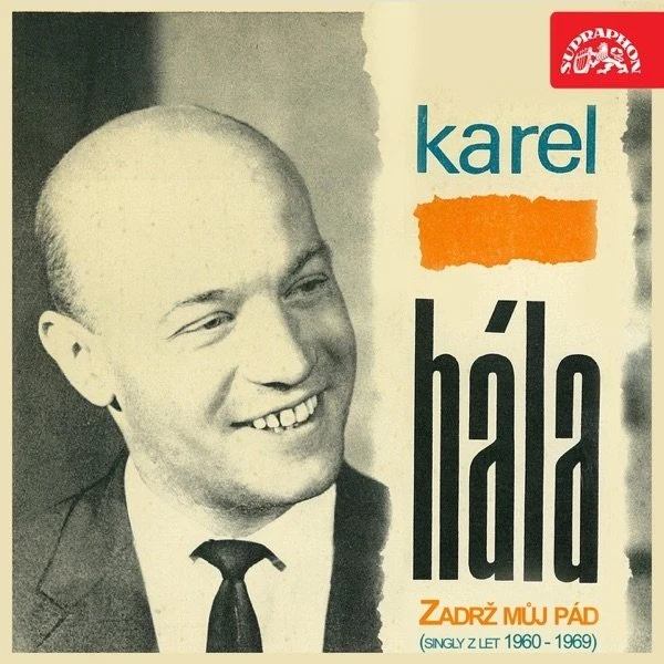 Portrét Karla Hály z alba s textem Zadrž můj pád.