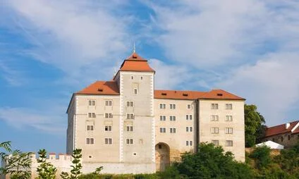 Castle on hillside