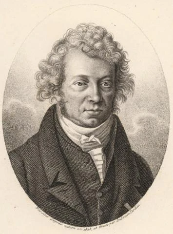 André-marie ampère portrait engraving