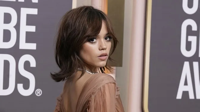 Woman with short bob haircut
