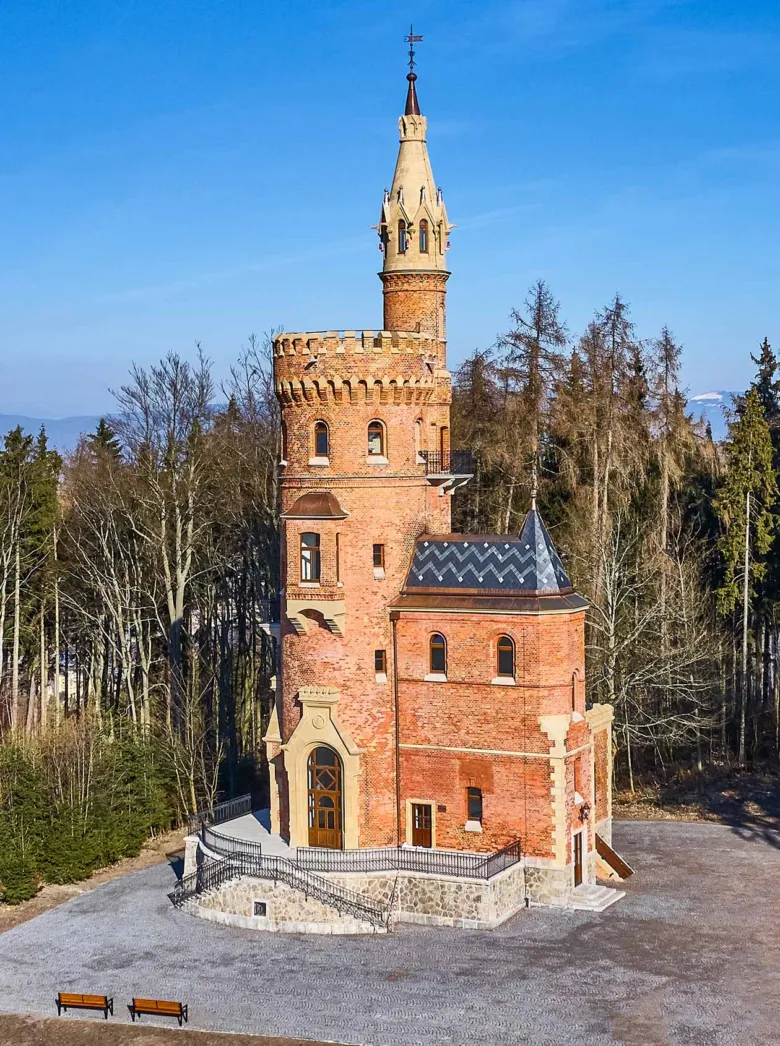 Rozhledna Goethova vyhlídka v Karlových Varech