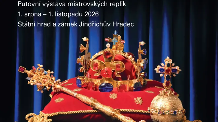 Koruny a klenoty na výstavě v zámku Jindřichův Hradec