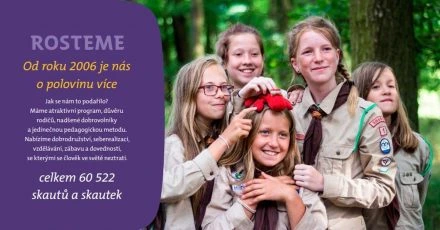 Czech scout group portrait