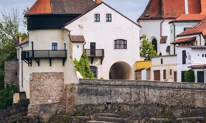 Historic buildings and tower
