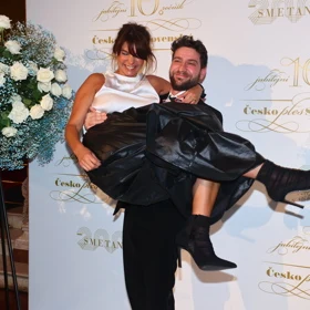 Couple at event
