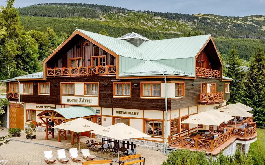Hotel Závist s terasou v Špindlerově Mlýně
